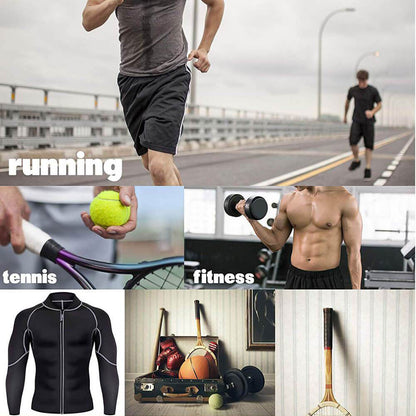 Men's Neoprene Sauna Sweat Jacket