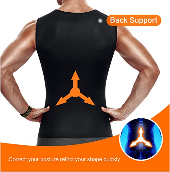 Men Sauna Sweat Vest