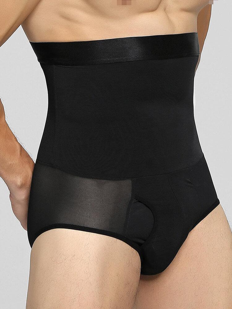 Men High Waist Tummy Control Shapewear Briefs