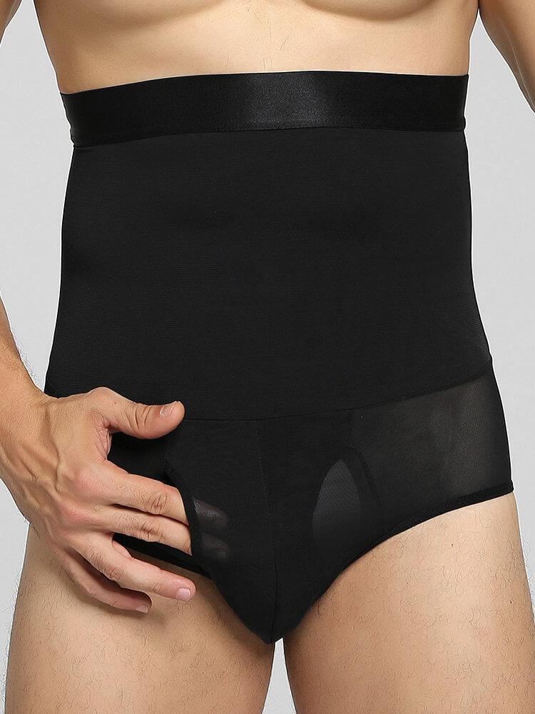 Men High Waist Tummy Control Shapewear Briefs