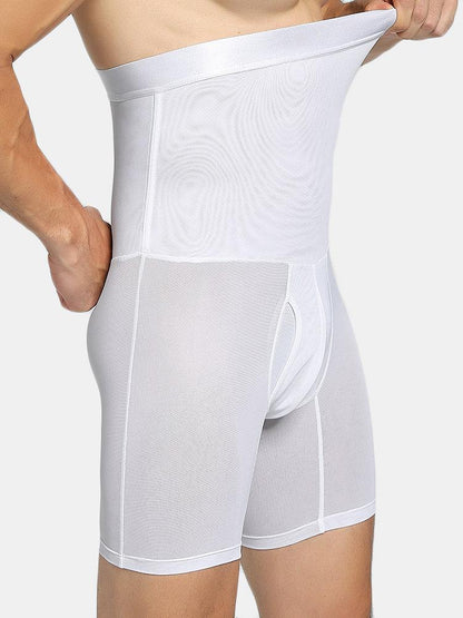 Men's High-Waist Ultra-Breathable Tummy Control Shapewear Briefs