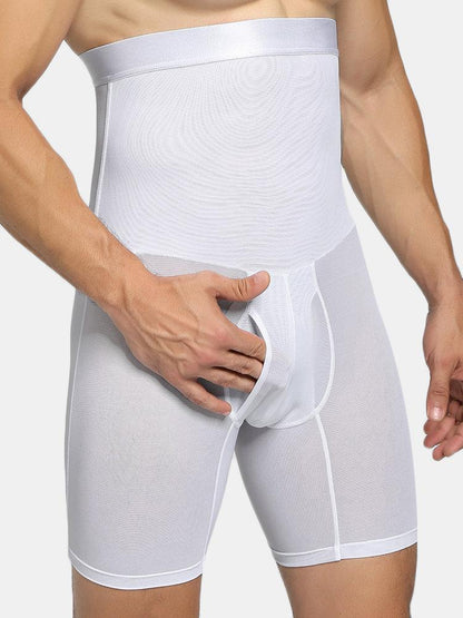 Men's High-Waist Ultra-Breathable Tummy Control Shapewear Briefs
