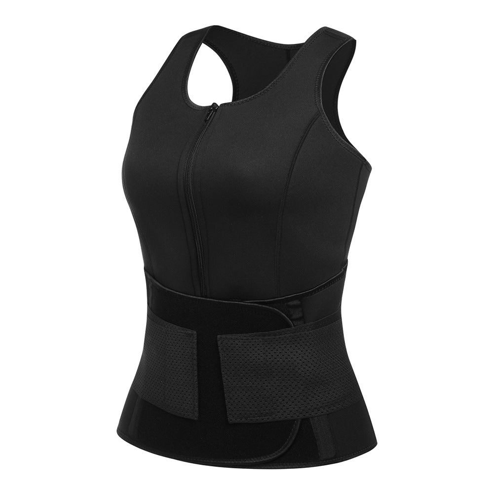 Two-in-one neoprene corset