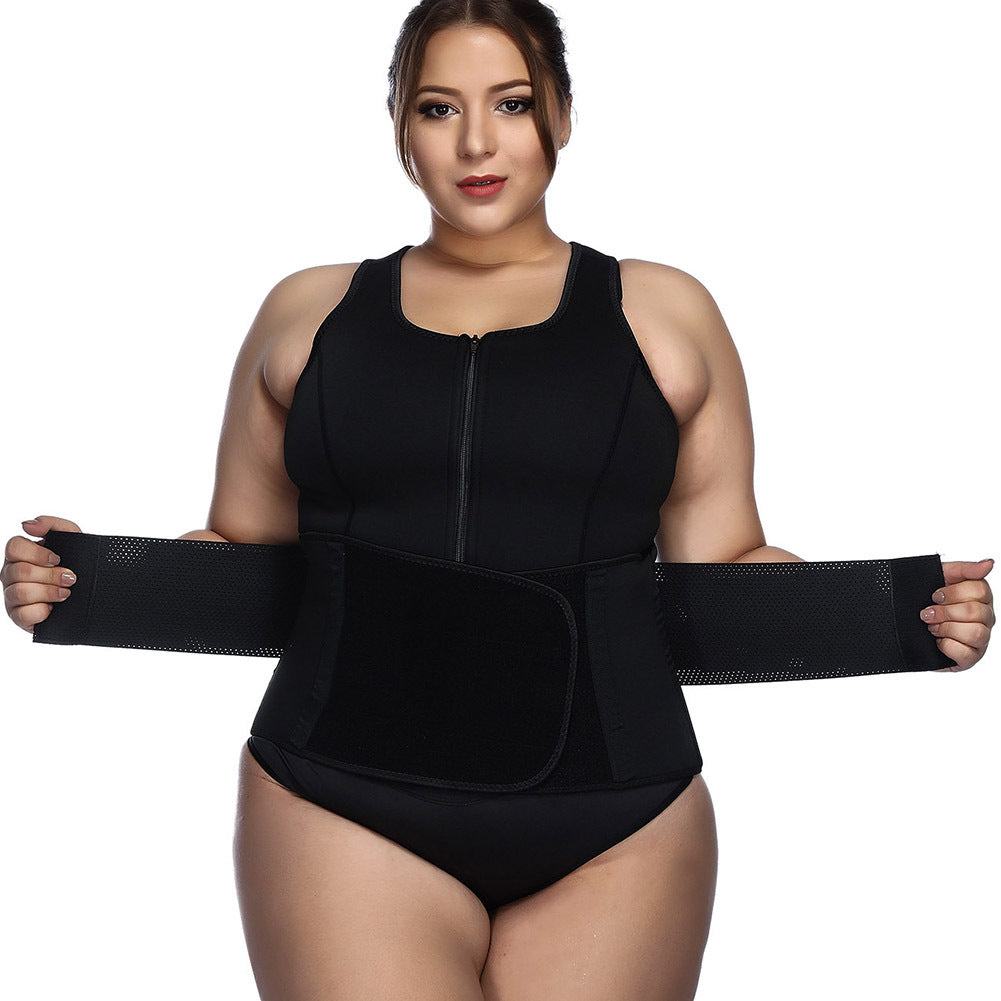 Two-in-one neoprene corset