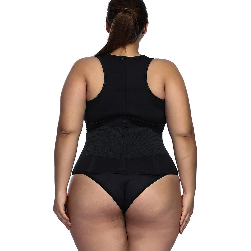 Two-in-one neoprene corset