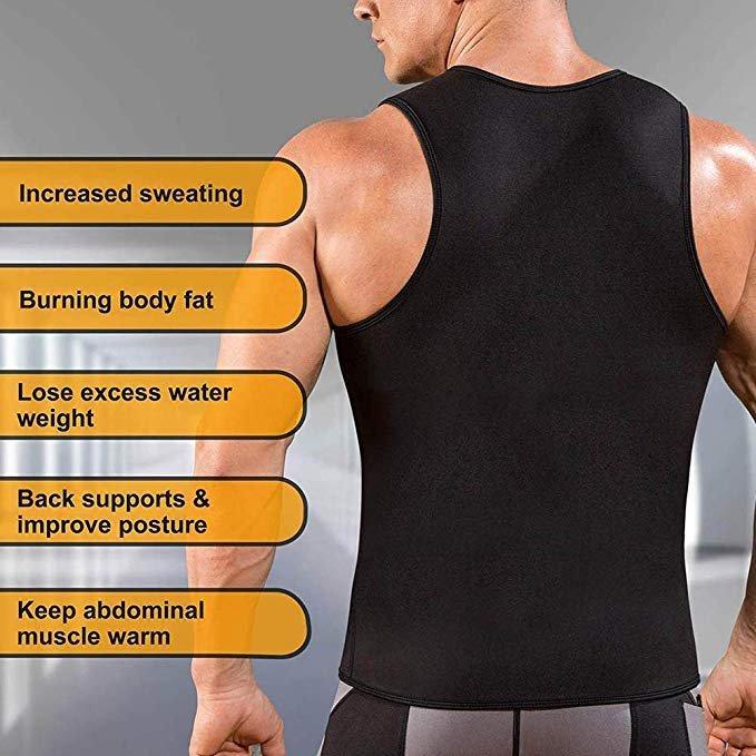 Men Workout Sport Sauna Vest