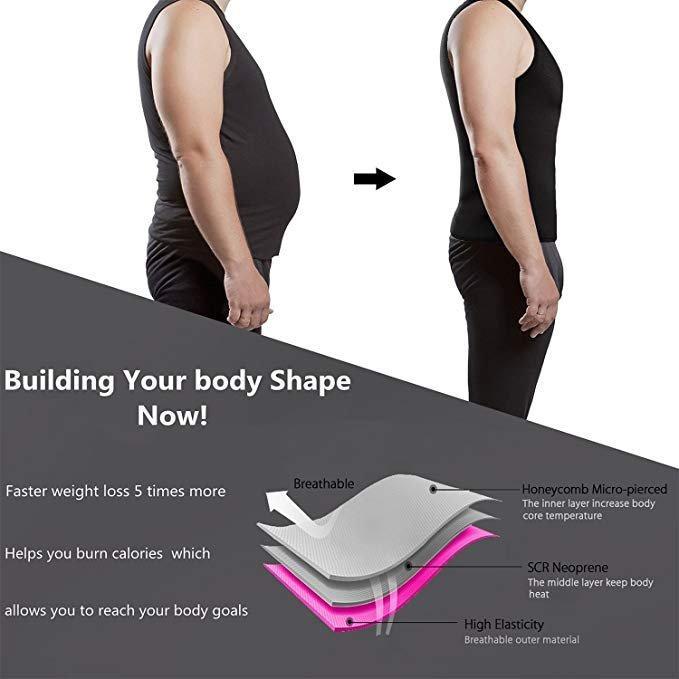 Men Workout Sport Sauna Vest